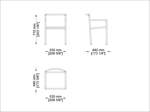 Coro Nest Stuhl PVC Geflecht 3 oder Acryl 6 mm Rahmen Edelstahl satiniert