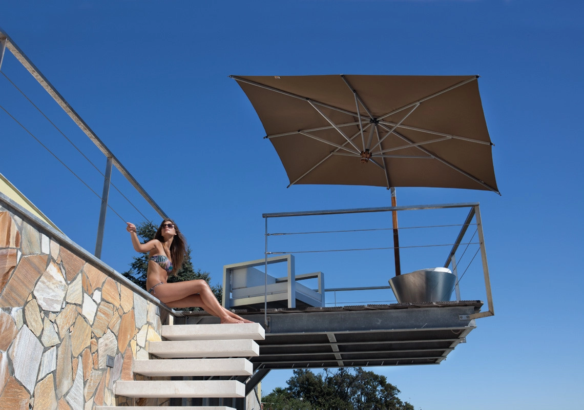 Ischia der flexible Sonnenschirm - Topseller