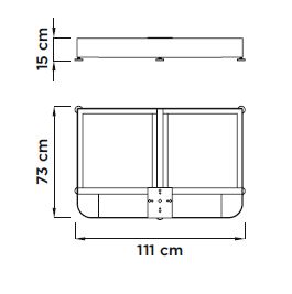 Plattenständer Alu 1